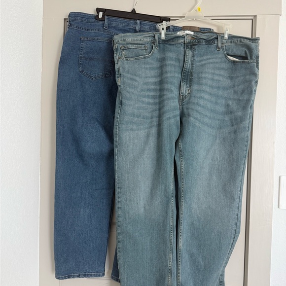 Wrangler Other - Bundle of 2 Jeans, Wrangler Men's Relaxed Fit Jeans in Dark and Light Blue